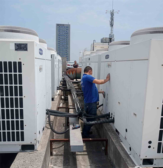 秦皇岛市中央空调制热和不制冷系统维修方法